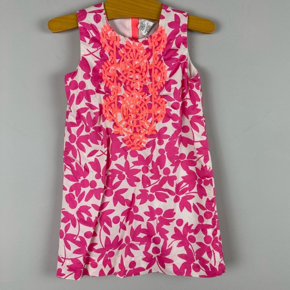 Crewcuts sleeveless dress with embroidery detail size 3